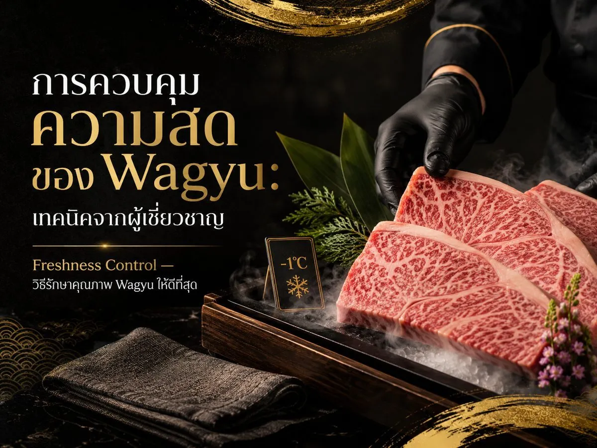 การควบคุมความสดของ Wagyu: เทคนิคจากผู้เชี่ยวชาญ